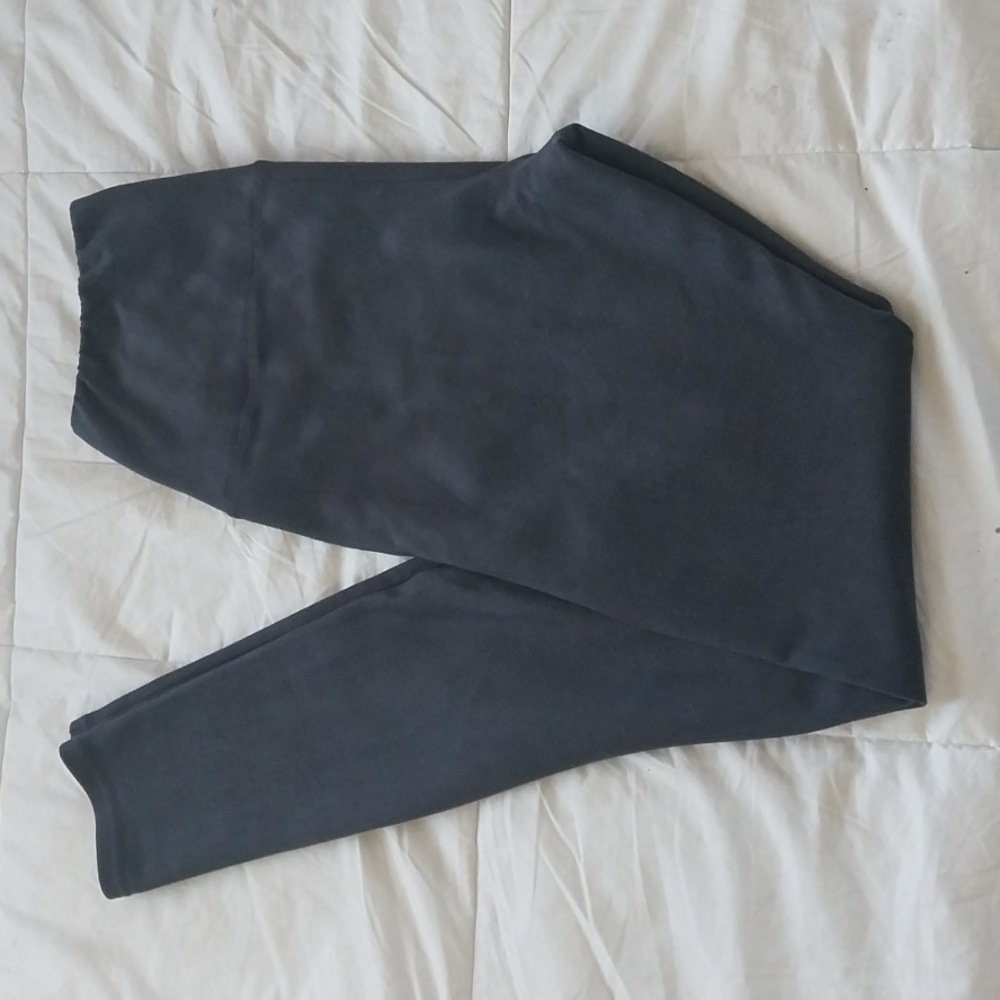 Wilfred Free Leggings Pants Women's Medium Charcoal Gray Aritzia